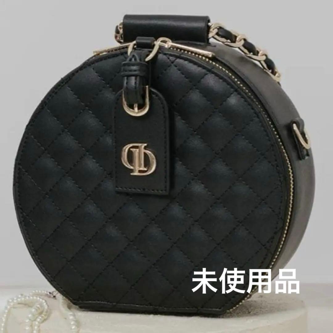 darich キルティングサークルバッグ ブラック - メルカリ