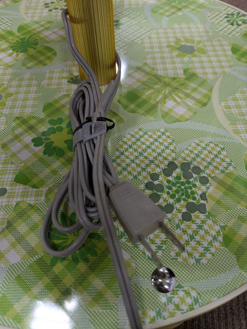 花柄 昭和レトロ レトロポップなキッチンワゴン サイドテーブル 緑 訳