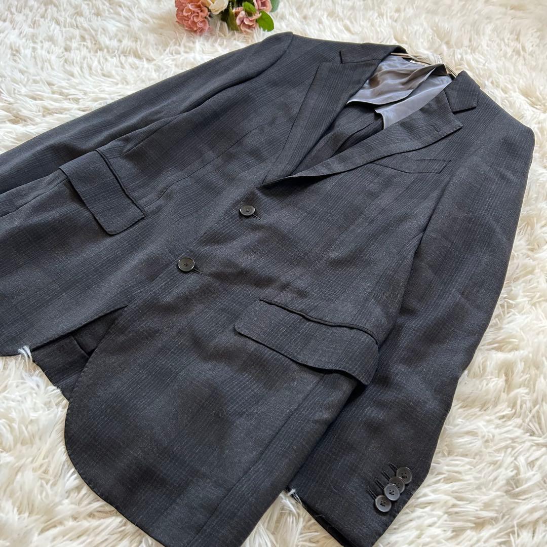 Takizawa Shigeru】AB7 グレーチェック スーツ L 日本製 - メルカリ