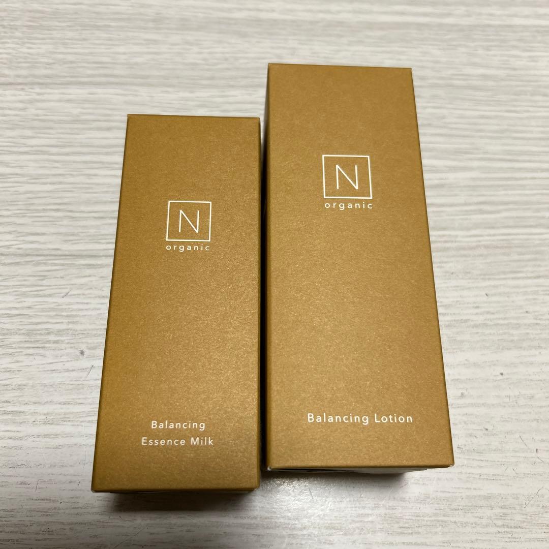 N organic バランシングエッセンスミルク＆ローションセット - メルカリ