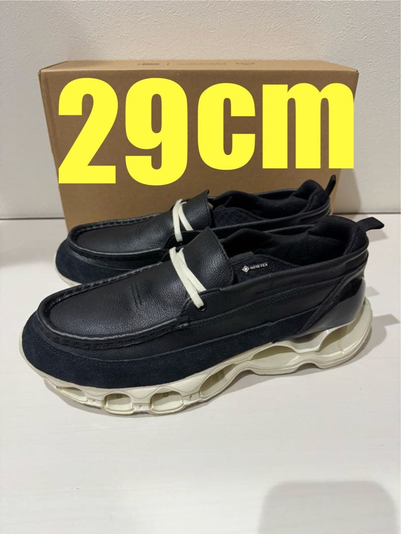 ミズノ Wave Prophecy Moc ゴアテックス ブラック オフホワイト Mizuno Wave Prophecy Moc GTX [BLACK×OFF WHITE] - Fresh Service