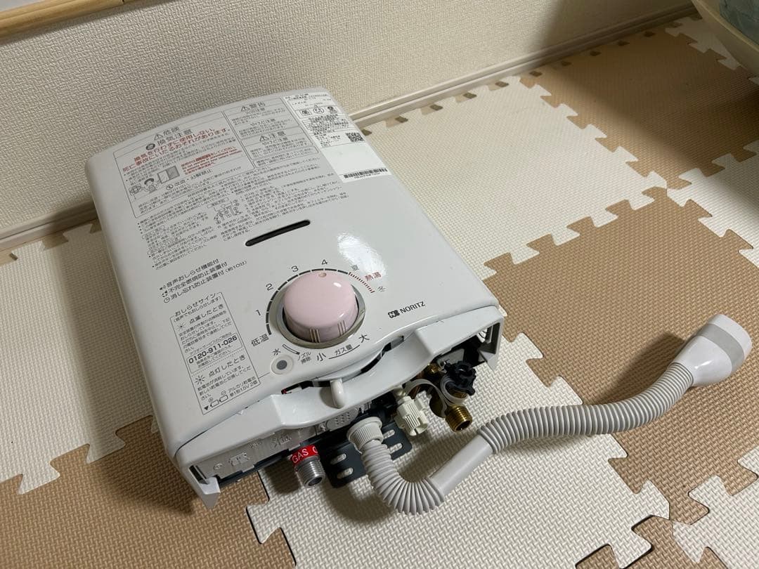 ノーリツ 台所専用 小型湯沸器 5号給湯タイプ プロパンガス用 GQ-541MW ノーリツ（NORITZ） (都市ガス12A13A)ノーリツ(台所専用)小型給湯器