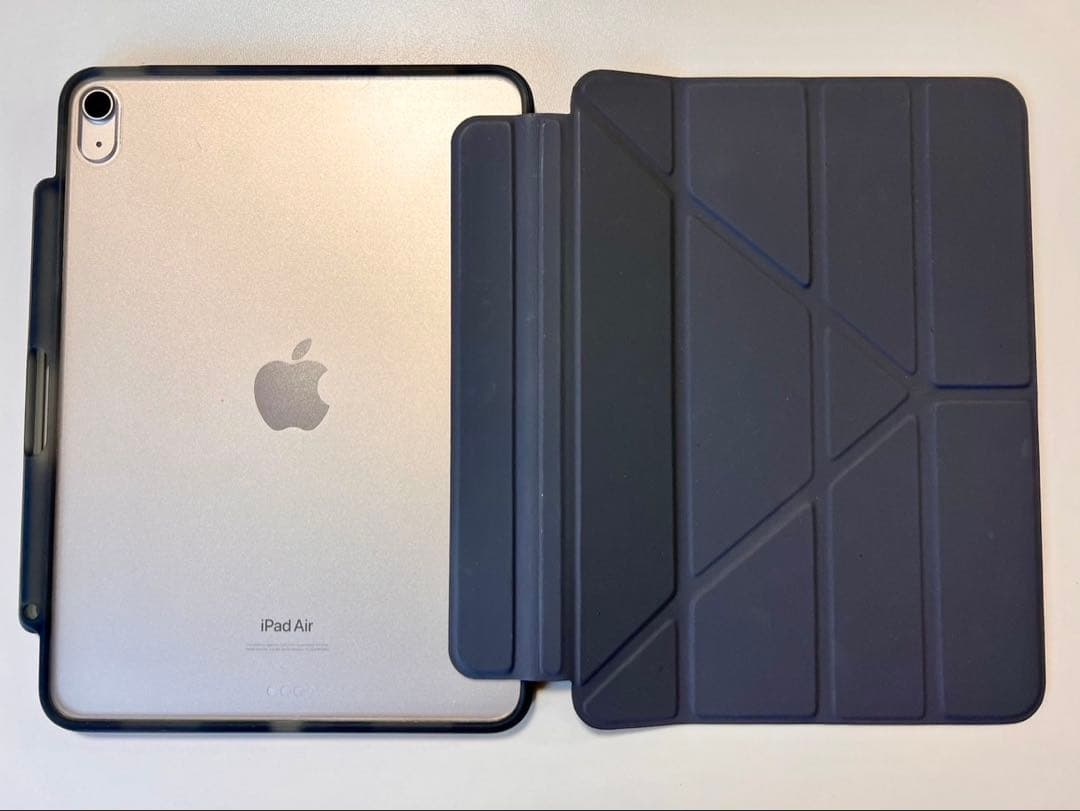 【美品】Apple iPad Air(256GB)スターライト(第5世代) Apple iPad Air 10.9インチ 第5世代 Wi-Fi+Cellular 256GB 2022年春