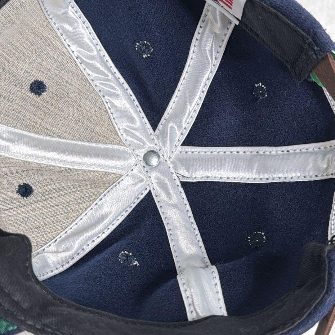 希少✨ delicious 仙台 キャップ ebbets field 帽子 紺色 - メルカリ