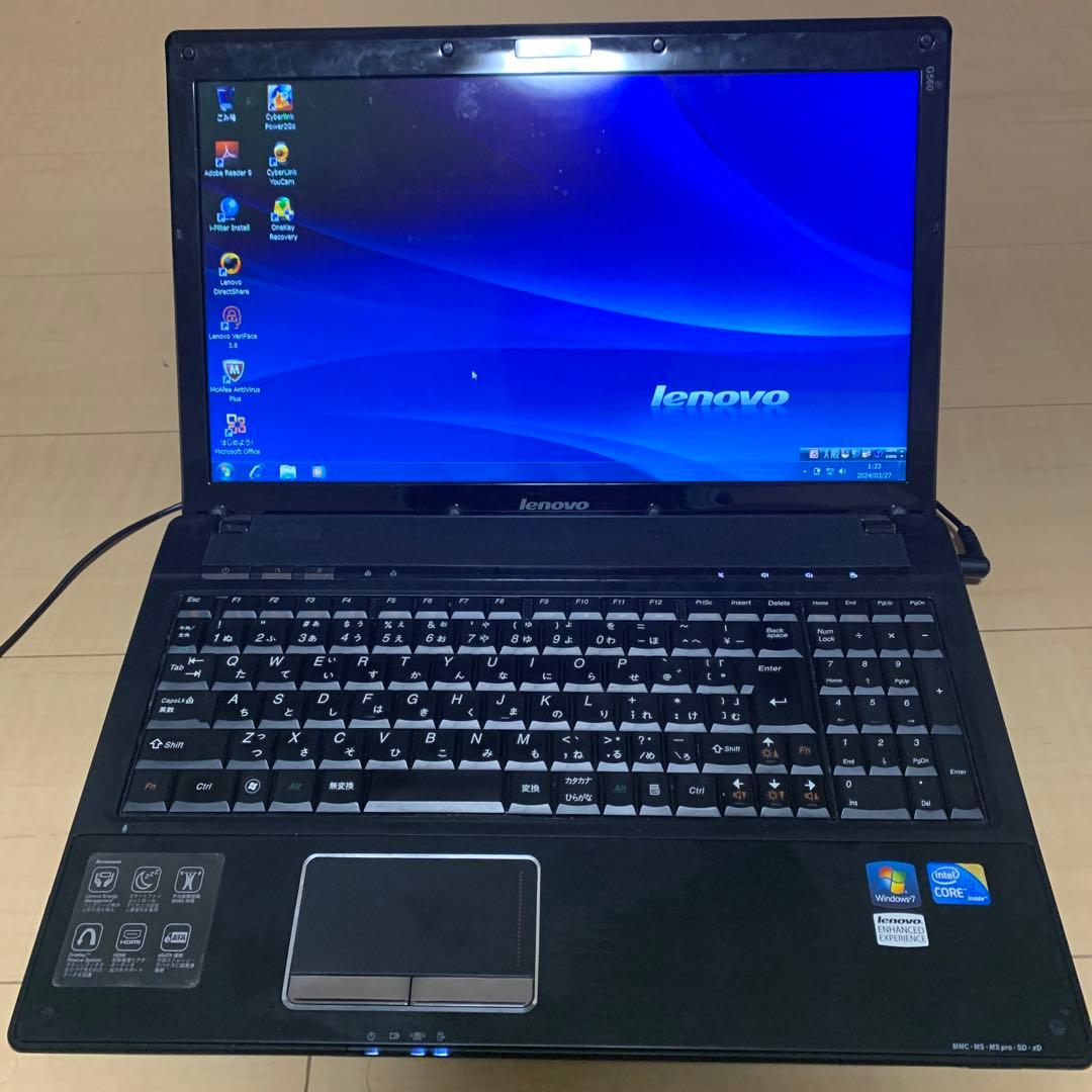 lenovo G560 ノートパソコン PC - メルカリ