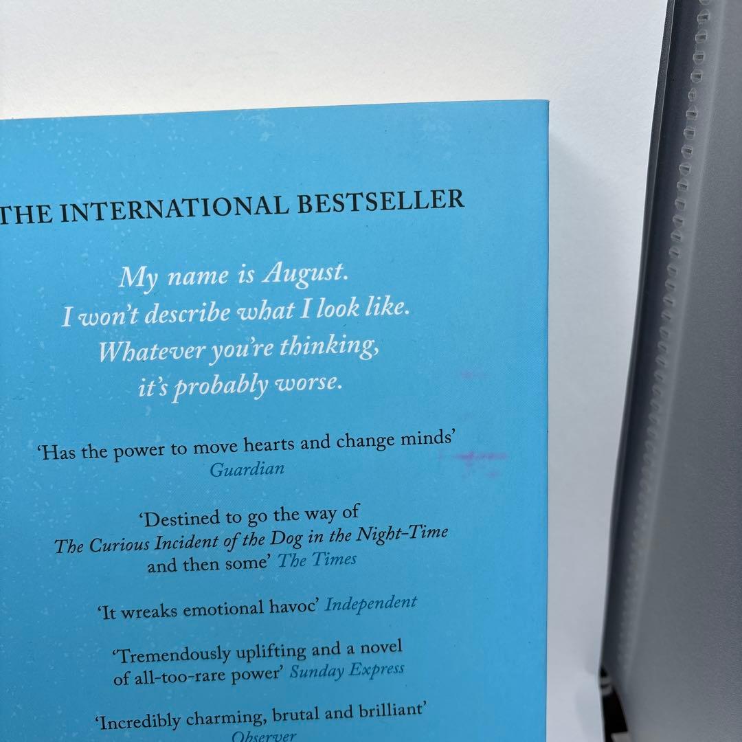 Wonder R.J. Palacio 英語版 mp-3オーディオブック付き