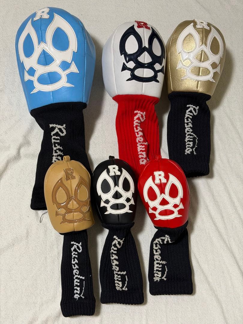 ラッセルノ：ゴルフヘッドカバー 6点セット ラッセルノ新作ヘッドカバー入荷❣️❣️ | ゴルフ5 プレステージ神戸