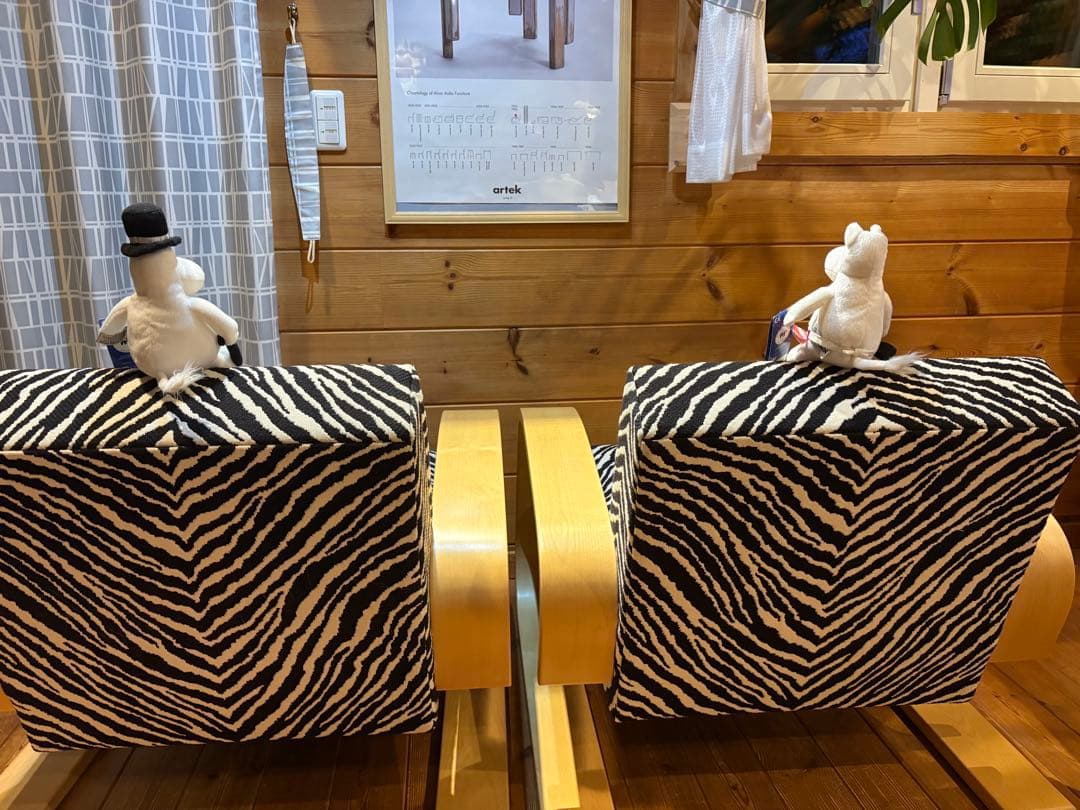 北欧家具Artek / アルテックタンクソファ400ゼブラ一脚 - メルカリ