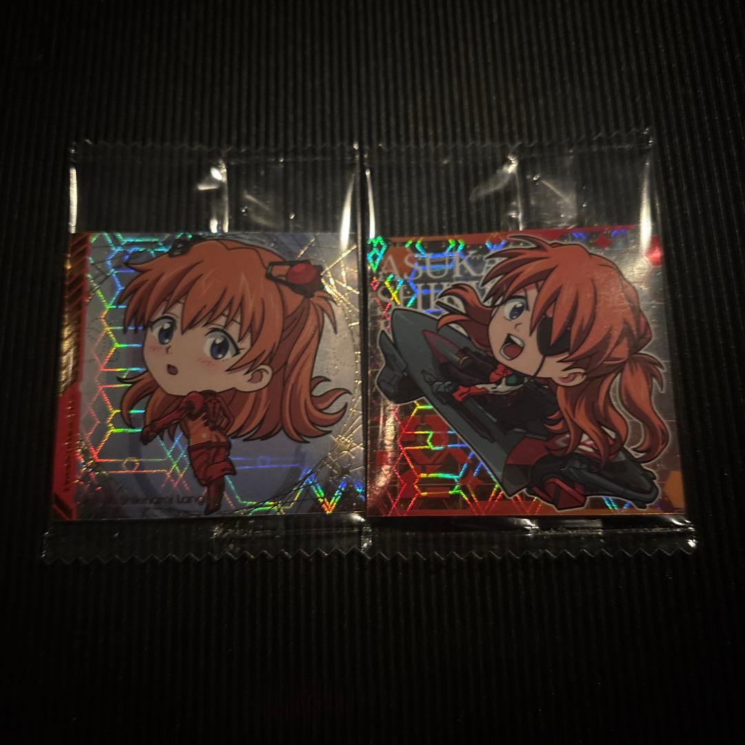 SSR SR アスカ エヴァンゲリオン ウエハース シール レア【新品、未
