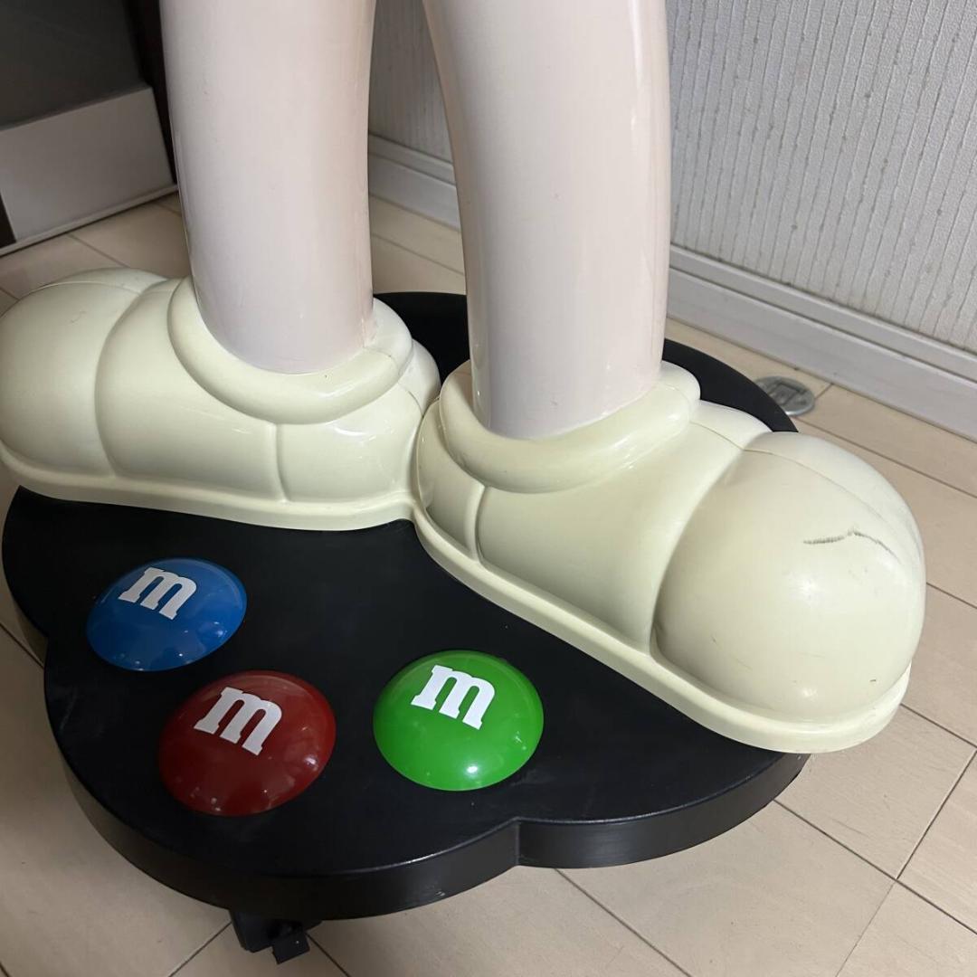 超大型☆M&M's エムアンドエムズ ストアーディスプレイ 店舗什器 赤
