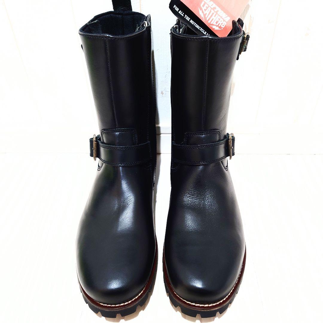 未使用 デイトナ 本革 バイクブーツ バイカーブーツ モーターサイクル