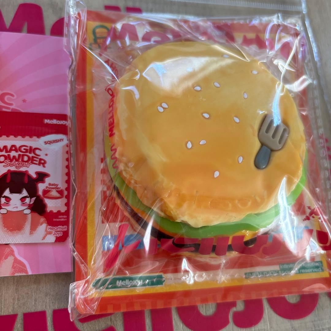 Mellojoy スクイーズ ハンバーガー チーズビーフエッグバーガー - メルカリ