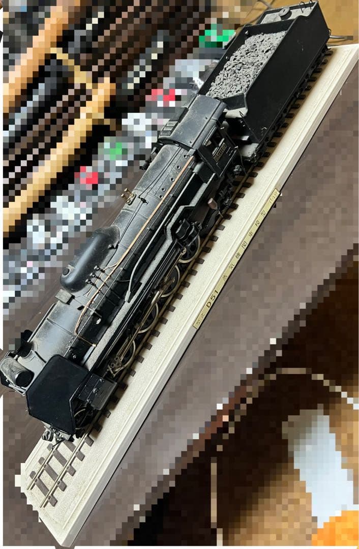 D51 蒸気機関車模型 石炭車付き 1/42 D511161 - メルカリ