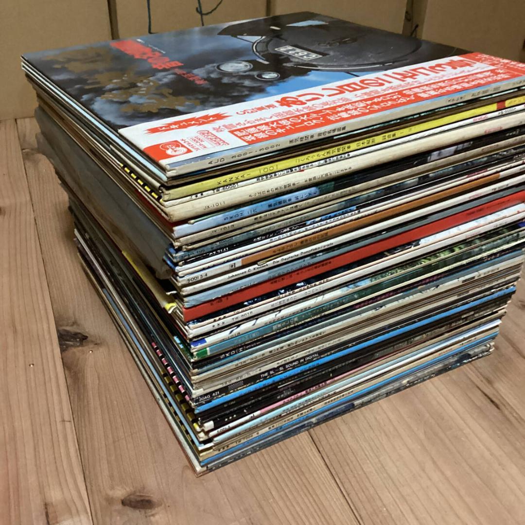 【希少】　SL 鉄道レコード1箱47枚　re0209-27