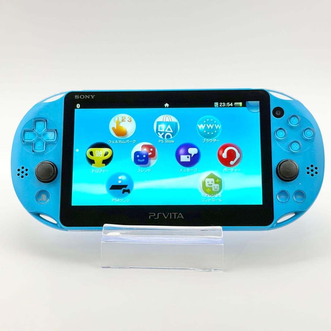 PS Vita PCH-2000 ブルー 本体のみ 動作確認済 - メルカリ