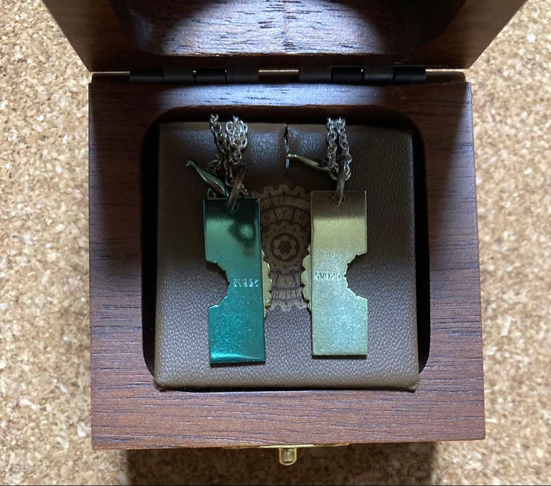 Rewriteリライト Key公式品ビジュアルアーツ中津静流 ペアネックレス