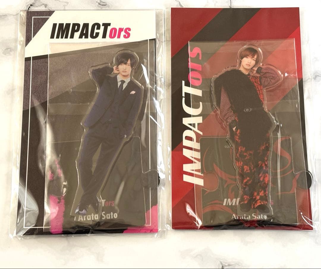 IMP. IMPACTors 佐藤新 アクリルスタンド - メルカリ