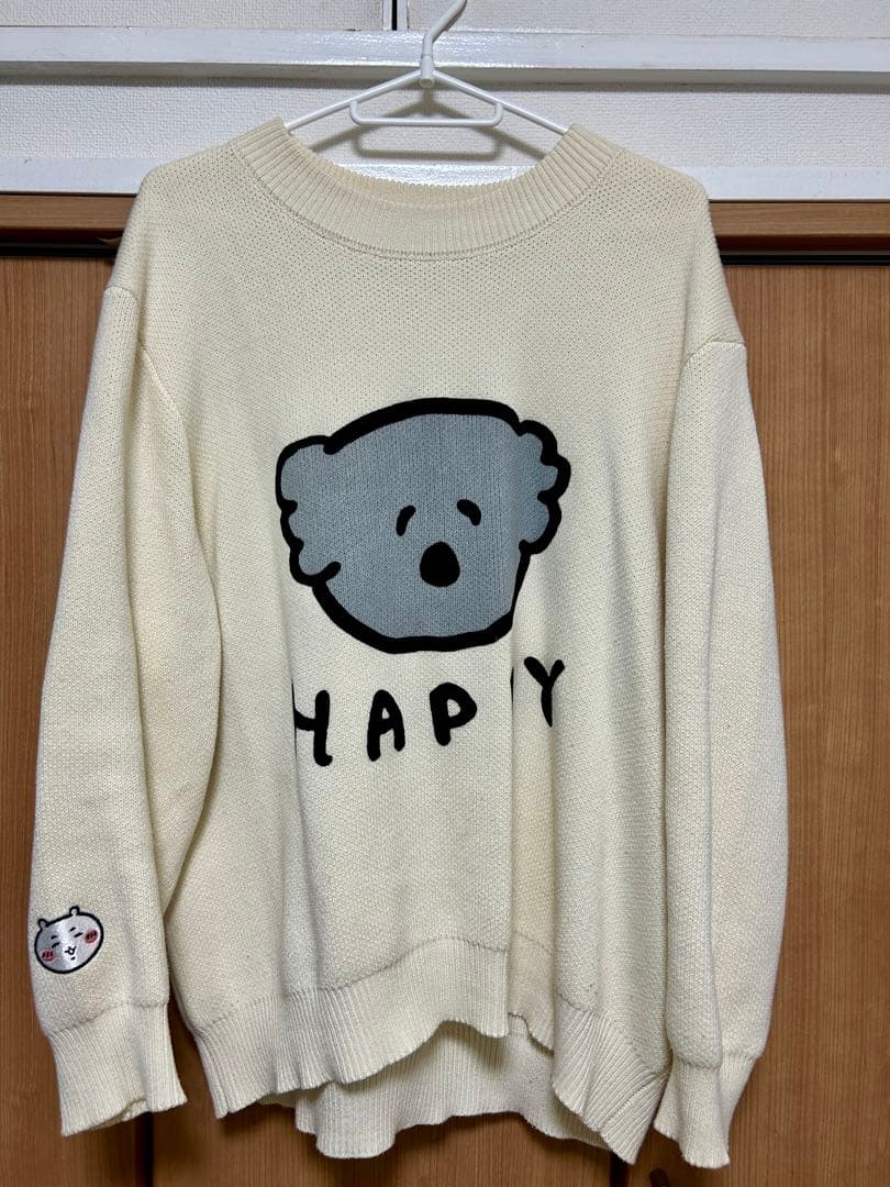 ちいかわパーク限定 ラッキー白コアラセーター M - メルカリ