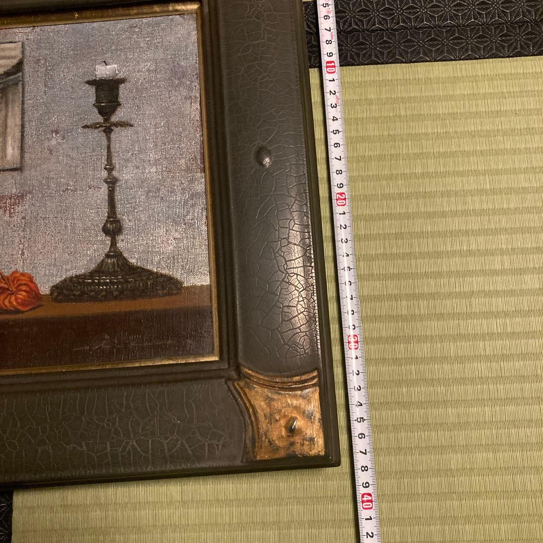 静物 油絵おりかわ 1978年制作 - メルカリ