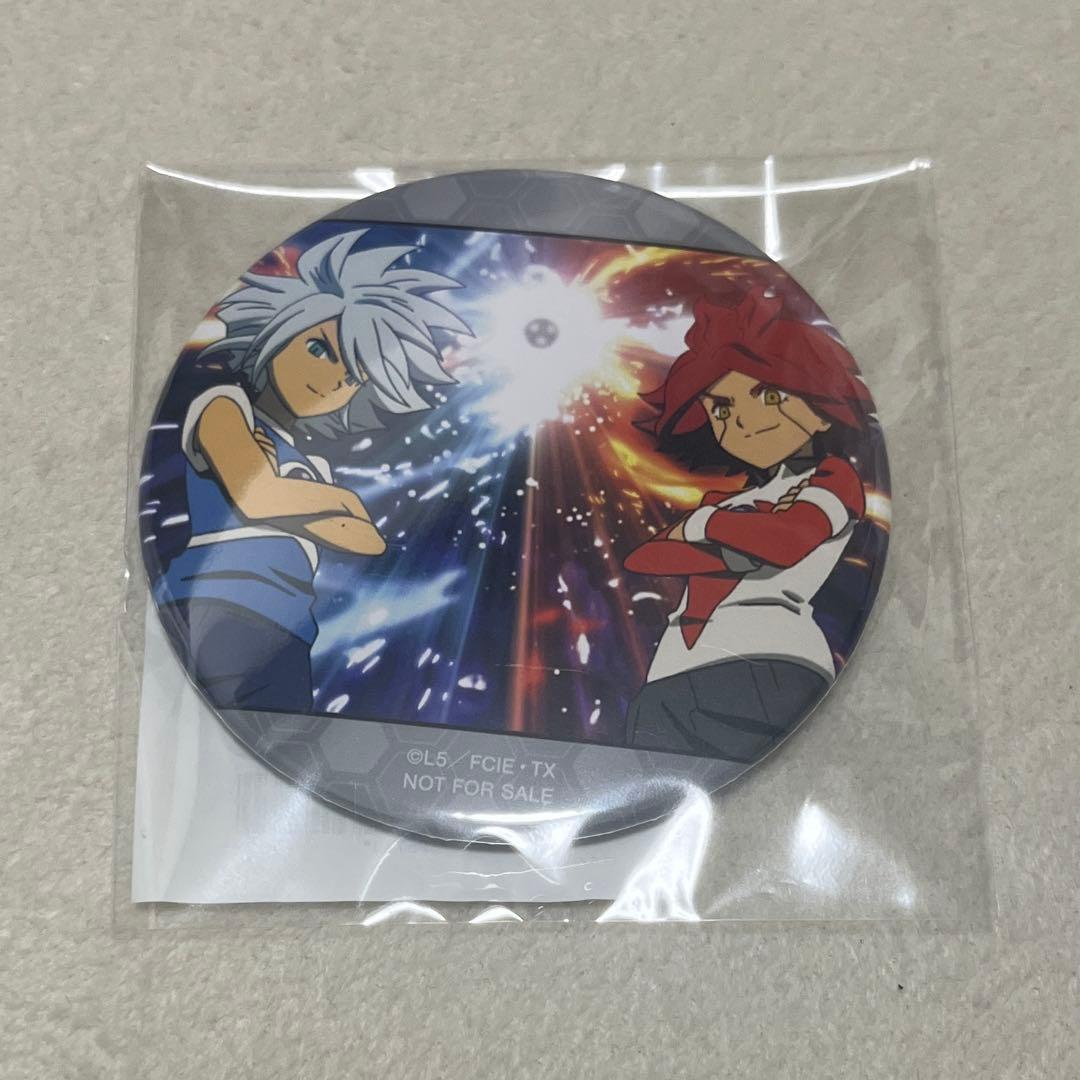 イナズマイレブン イナイレ 場面写缶バッジ AMNIBUS特典 ガゼル&バーン