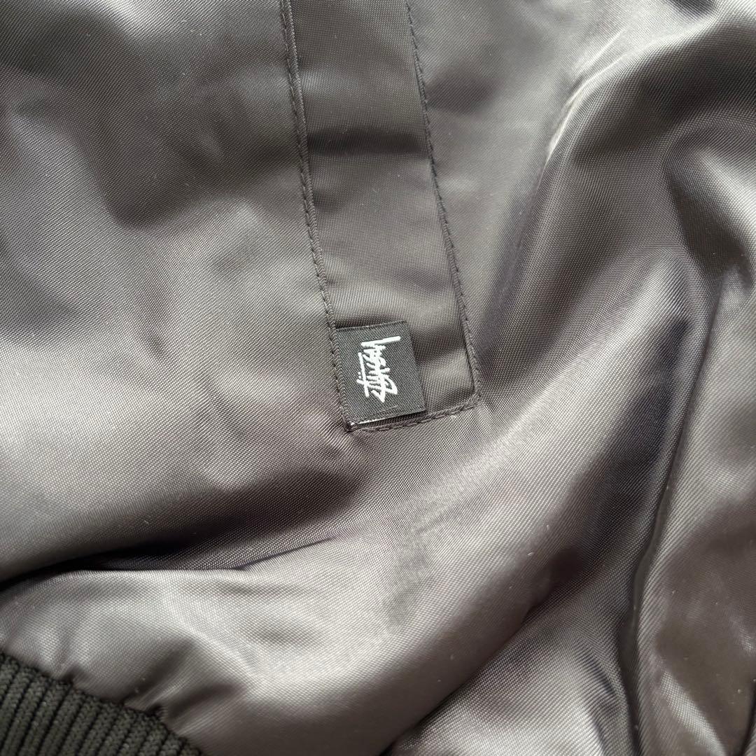 未使用品】Stüssy ダイス スパンコール中綿スタジャン L