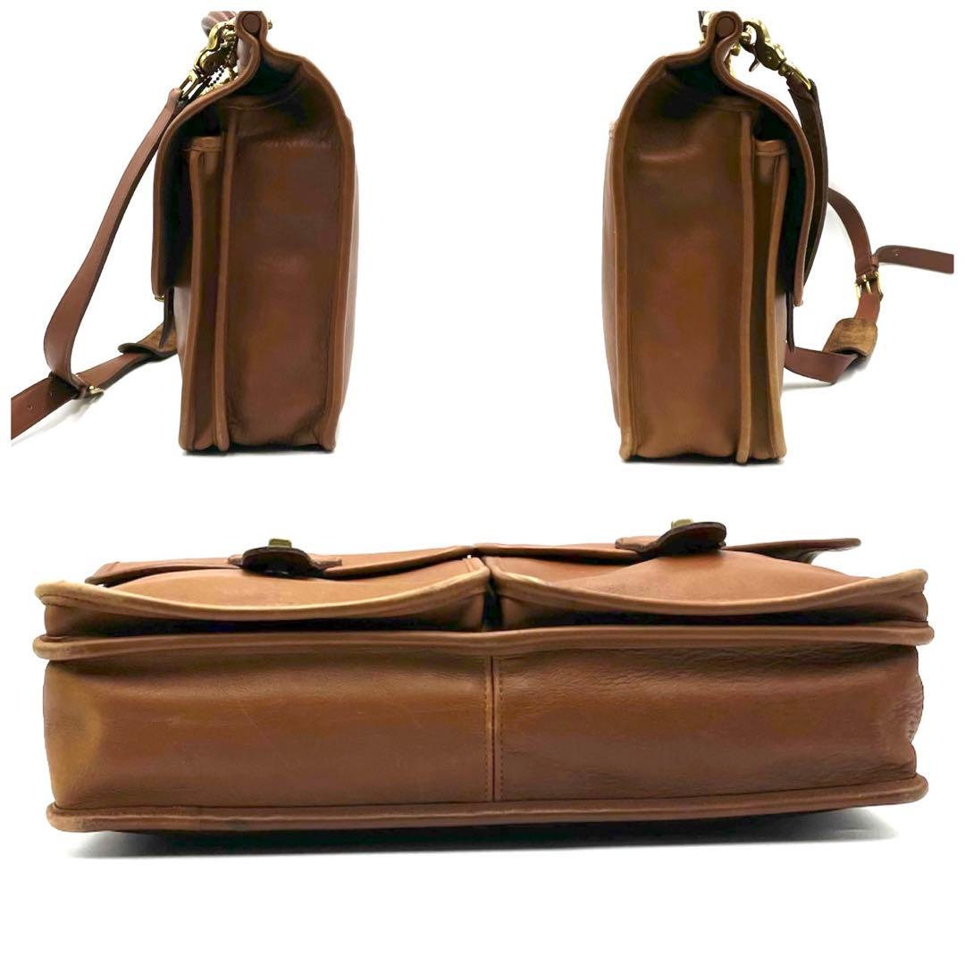 COACH コーチ 2way ビジネスバッグ ターンロック 5279 ブラウン - メルカリ