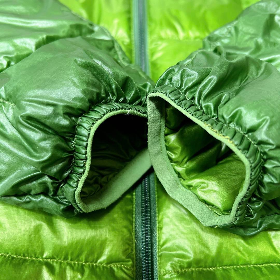 mont-bell モンベル スペリオダウンパーカー フード グリーン Mサイズ