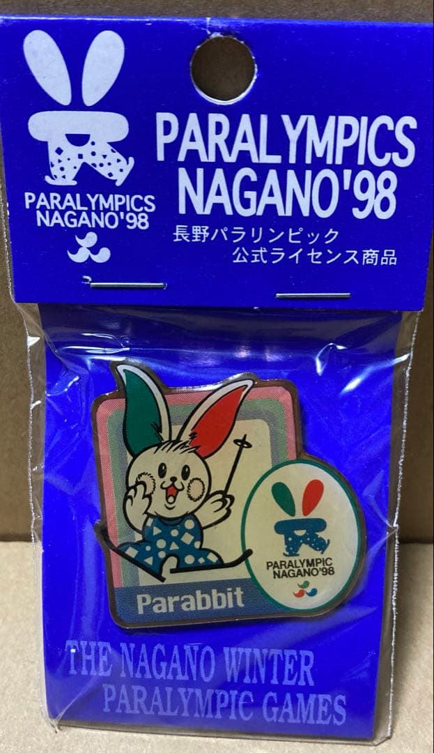 1998 長野オリンピック・パラリンピック公式ライセンス商品 ピンバッジ