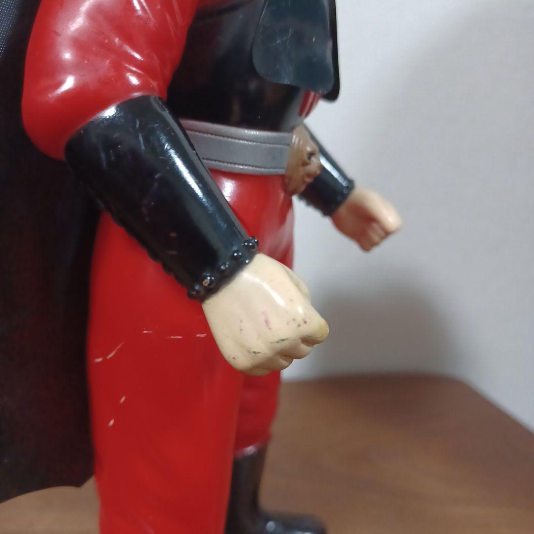 当時物 ブルマァク製「怪傑ライオン丸」黒マント付き希少ソフビ