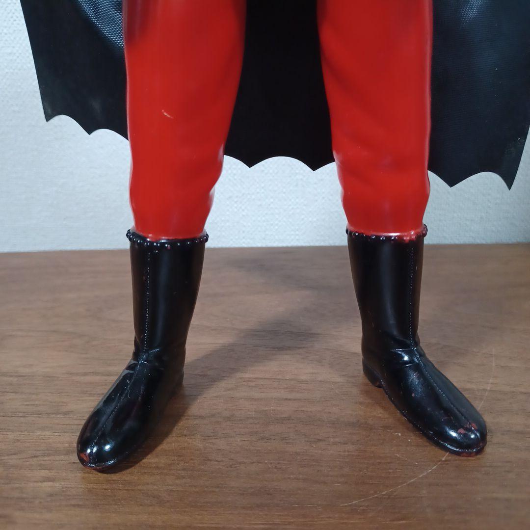 当時物 ブルマァク製「怪傑ライオン丸」黒マント付き希少ソフビ