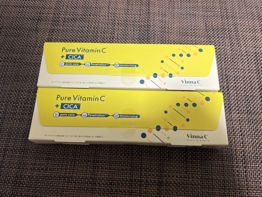 VinnaC Pure Vitamin C + CICA 2本セット（20×2） - メルカリ