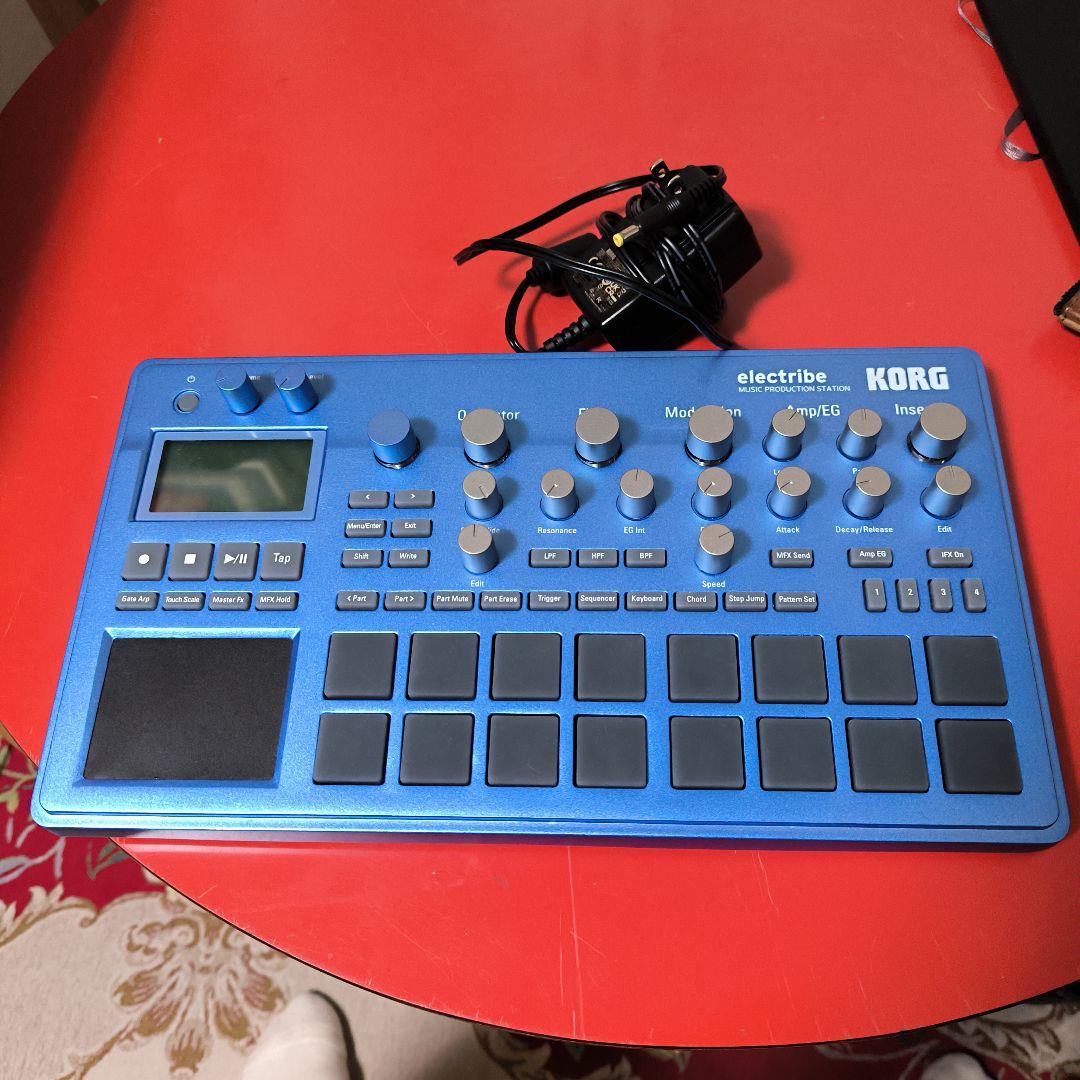 KORG electribe シーケンサー 青