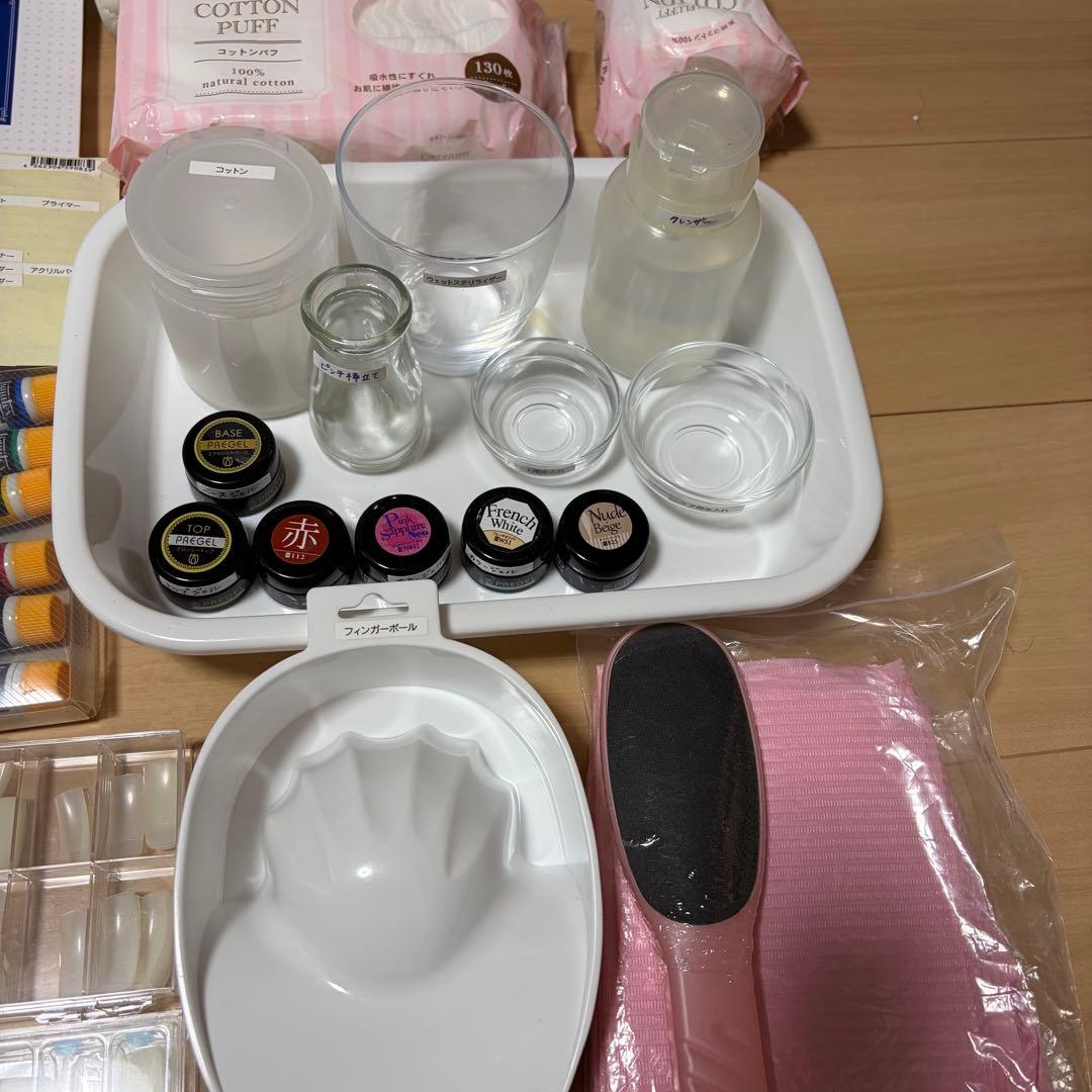 ネイル 検定 セット ネイルバッグ ネイリスト 教科書 - メルカリ