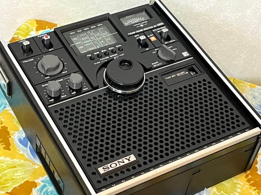 動作美品！○SONY スカイセンサ－ ICF5800 ○昭和のBCL傑作機！ - メルカリ
