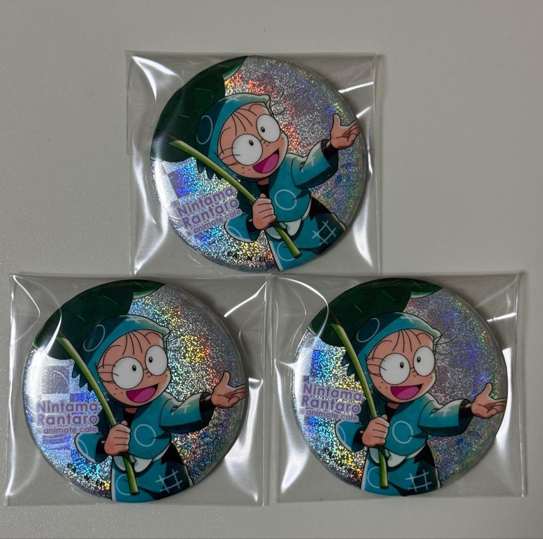 忍たま アニカフェ 梅雨の日グリッター缶バッジ 猪名寺乱太郎 - メルカリ