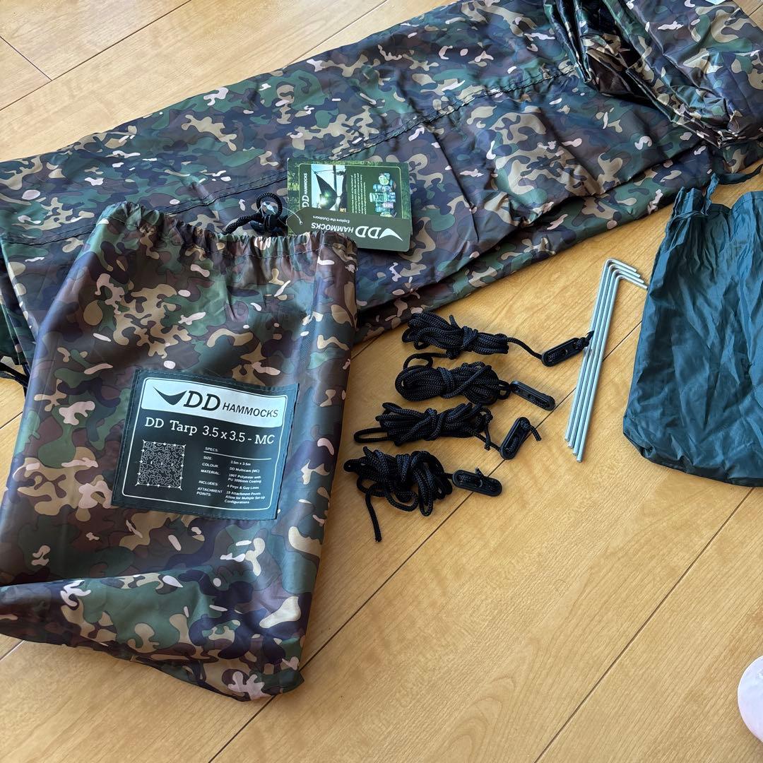 DD Tarp 3.5x3.5-MC 迷彩 - メルカリ