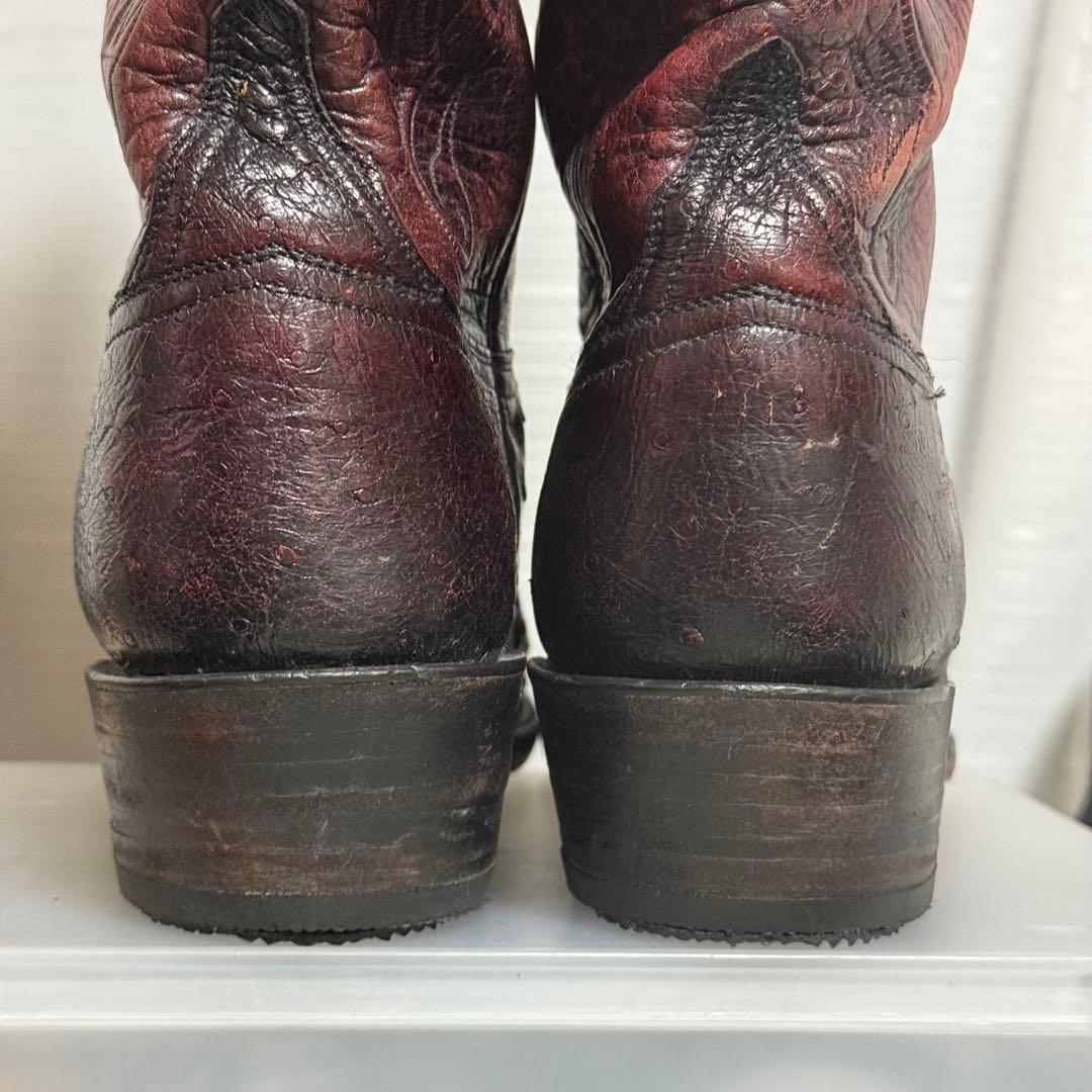 極美品⭐️ Lucchese ルケーシー ウエスタンブーツ エキゾチックレザー