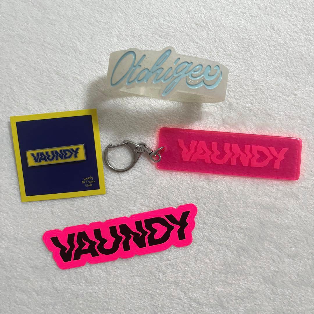 VAUNDY グッズ ピンバッジ ピンズ セット 音髭 リストバンド - メルカリ