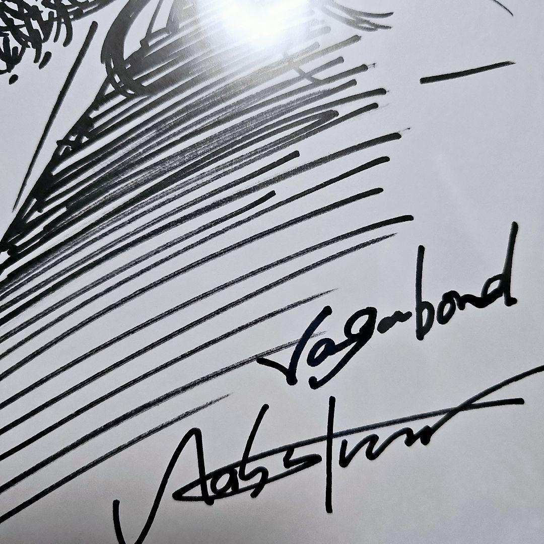 バガボンド 宮本武蔵 イラスト 直筆サイン色紙 - メルカリ