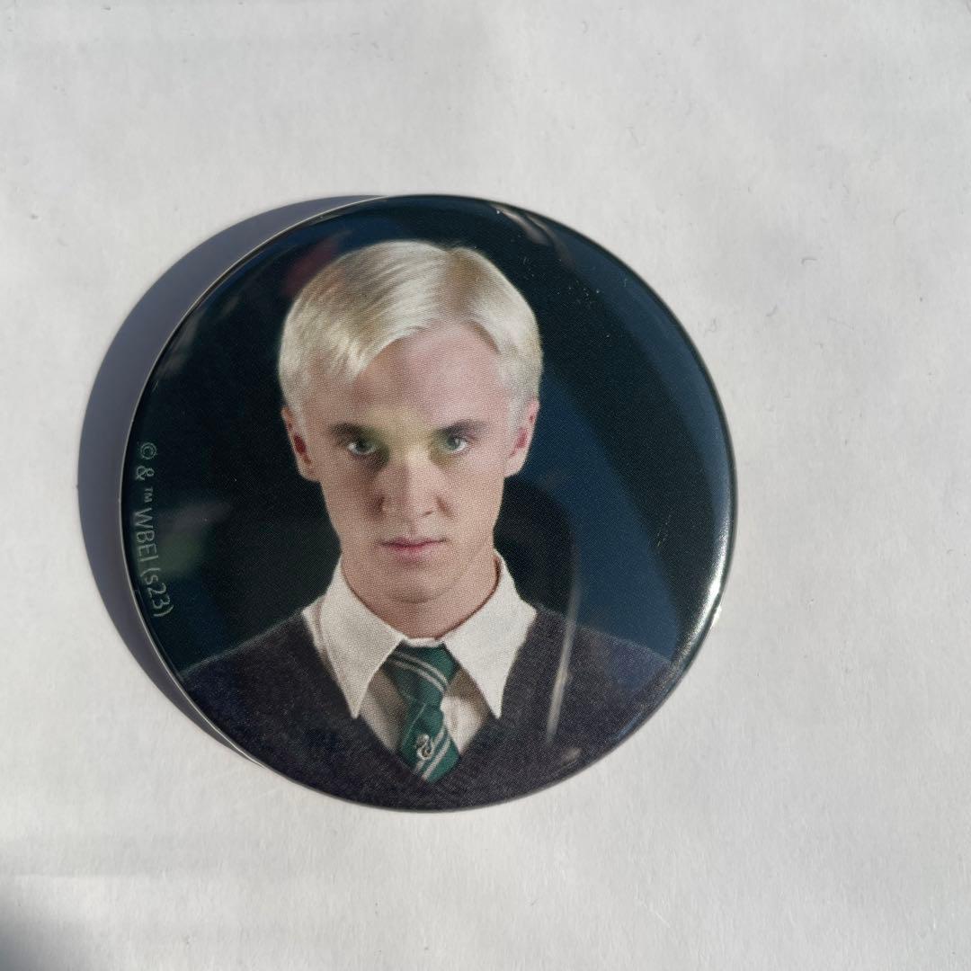 ハリーポッター 缶バッジ flapper ドラコ マルフォイ - メルカリ