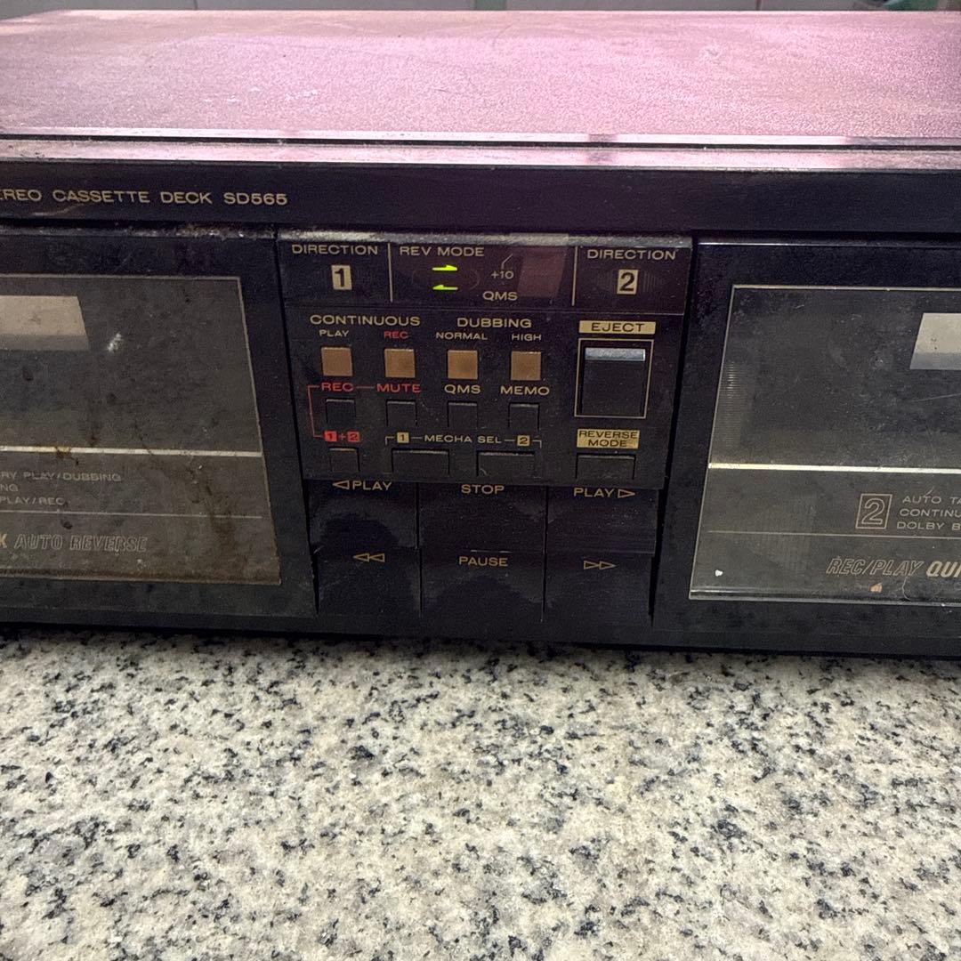 marantz SD565 デュアルロジックカセットデッキ レトロ 格安 - メルカリ