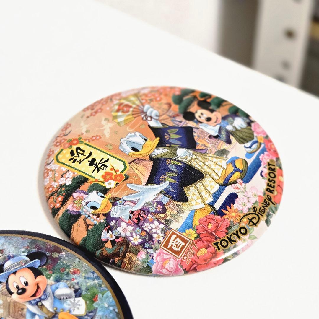 東京ディズニーリゾート 缶バッジ 2個セット - メルカリ