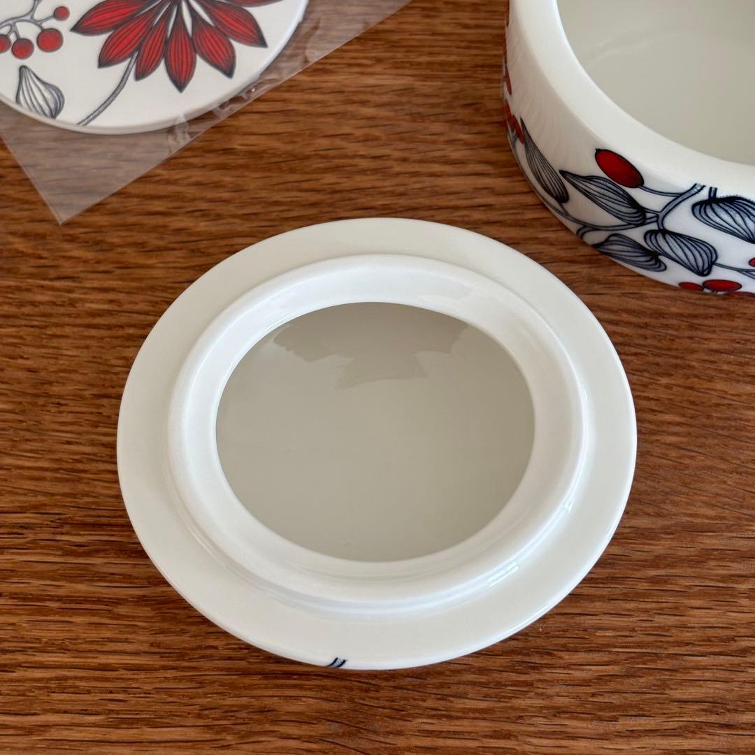 アラビア ルノ フロストベリー 蓋付きジャー コースター 2枚 - メルカリ