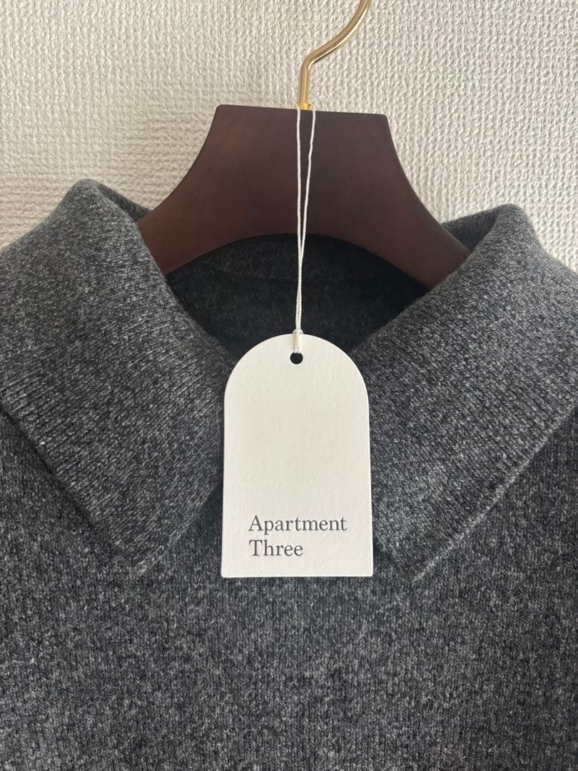 Apartment Three カシミヤブレンドセーター 襟取り外し可 - メルカリ