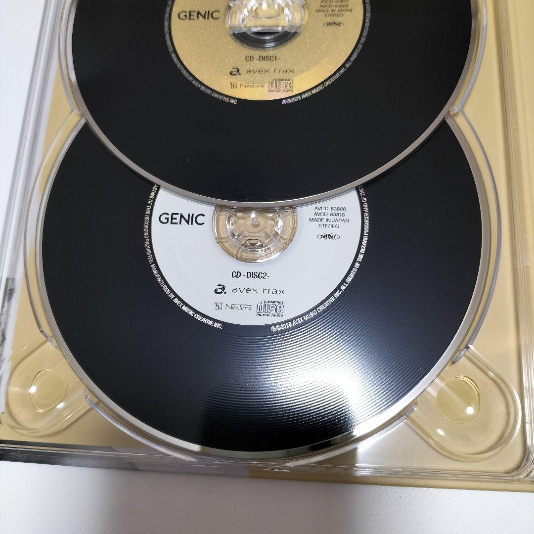 GENIC/CIRCLE ベストアルバム 初回生産限定盤 Blu-ray付 中古