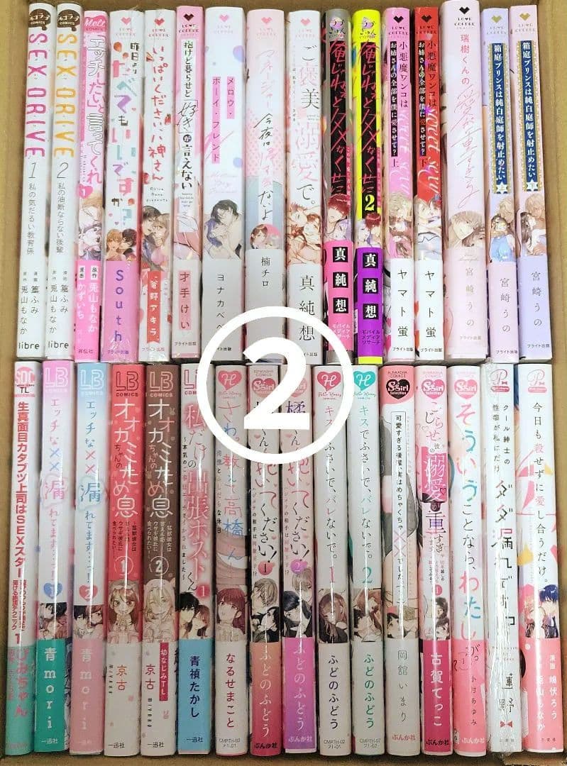初版・帯付】TLコミック大量まとめ売り♡67冊♡宮崎うの・真純想・山田