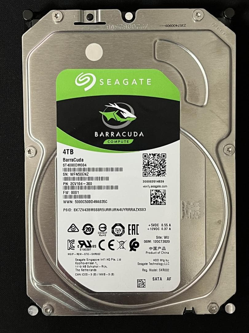 Seagate Barracuda ST4000DM004 4TB - メルカリ