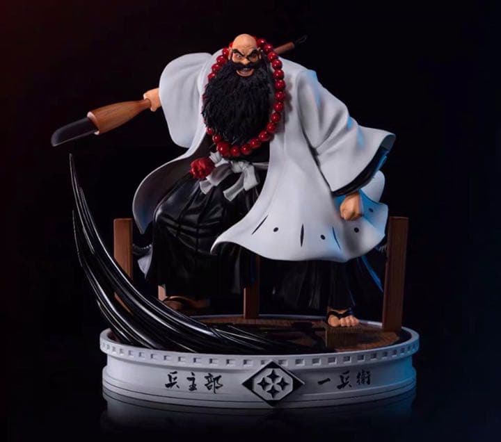 BLEACH 黒衣少年図 兵主部一兵衛 ガレージキット ガレキ スタチュー①