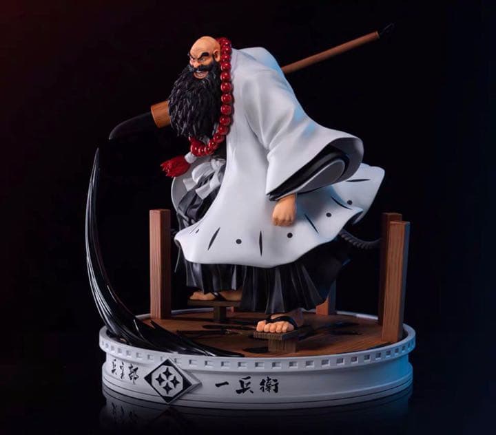 BLEACH 黒衣少年図 兵主部一兵衛 ガレージキット ガレキ スタチュー①