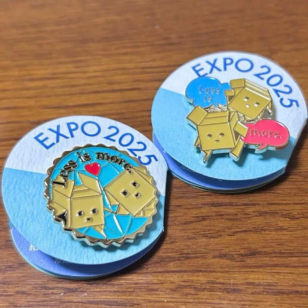 万博 ブルーオーシャンドーム ピンバッジ - メルカリ